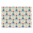 thumbnail image 1 of Colorful Cutting Board, Abstract Geometric Shapes with Rhombus and Triangles on Plain Background, Decorative Tempered Glass Cutting and Serving Board, in 3 Sizes, by Ambesonne, 1 of 2