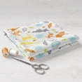 thumbnail image 7 of Create It 18"x21" 100% Cotton Animals Precut Sewing & Craft Fabric, White 1 Piece, 7 of 7