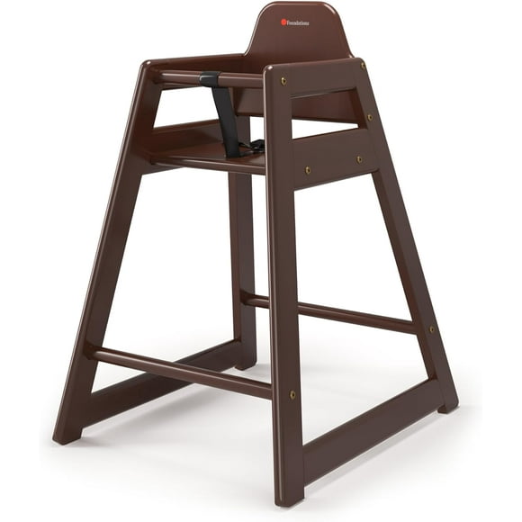 Silla Alta Periquera para Bebe Foundations Neat Seat Color Antique Cherry.
