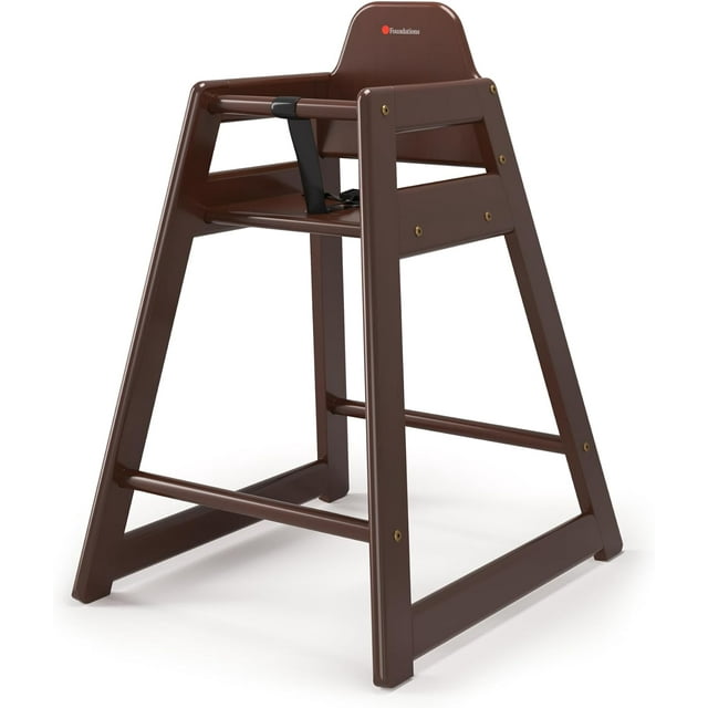 Silla Alta Periquera para Bebe Foundations Neat Seat Color Antique Cherry.