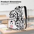 thumbnail image 7 of Yspwyqan Backpack Set for Boys, Cute Cow Spots Kids Backpack Lunch Box Set, 17 Inch Casual School Bag with Water Bottle Bag, Adjustable Straps for Ages 8-15, 7 of 7