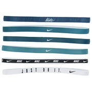Nike Printed Headbands 6PK Blue Void/Mineral Teal/VAST Grey OSFM