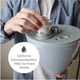 thumbnail image 5 of Crane EE-5301GR Ultrasonic Cool Mist Humidifier, Filter-Free, Grey, 5 of 5