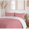thumbnail image 6 of Ambesonne Abstract Duvet Cover Sets, Simplistic and Ornamental, 2-King, Dried Rose and Pale Pink, 6 of 7