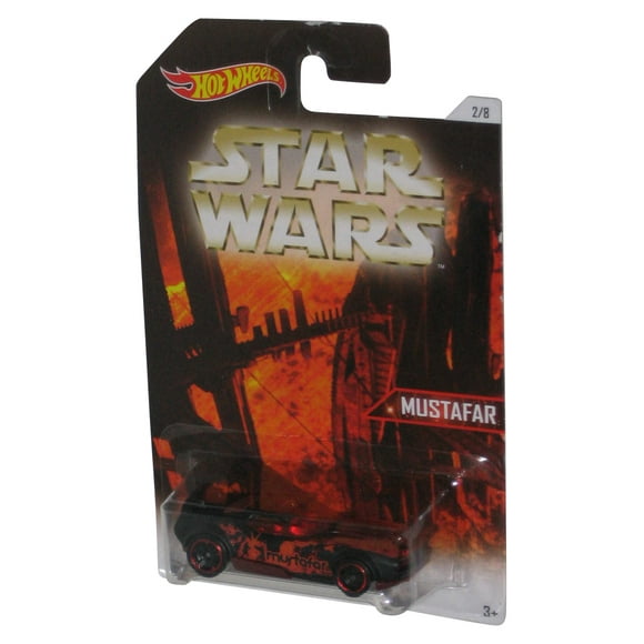 Star Wars Hot Wheels (2015) Mustafar Fast Fish Toy Car 2/8 - (Very Minor Shelf Wear)