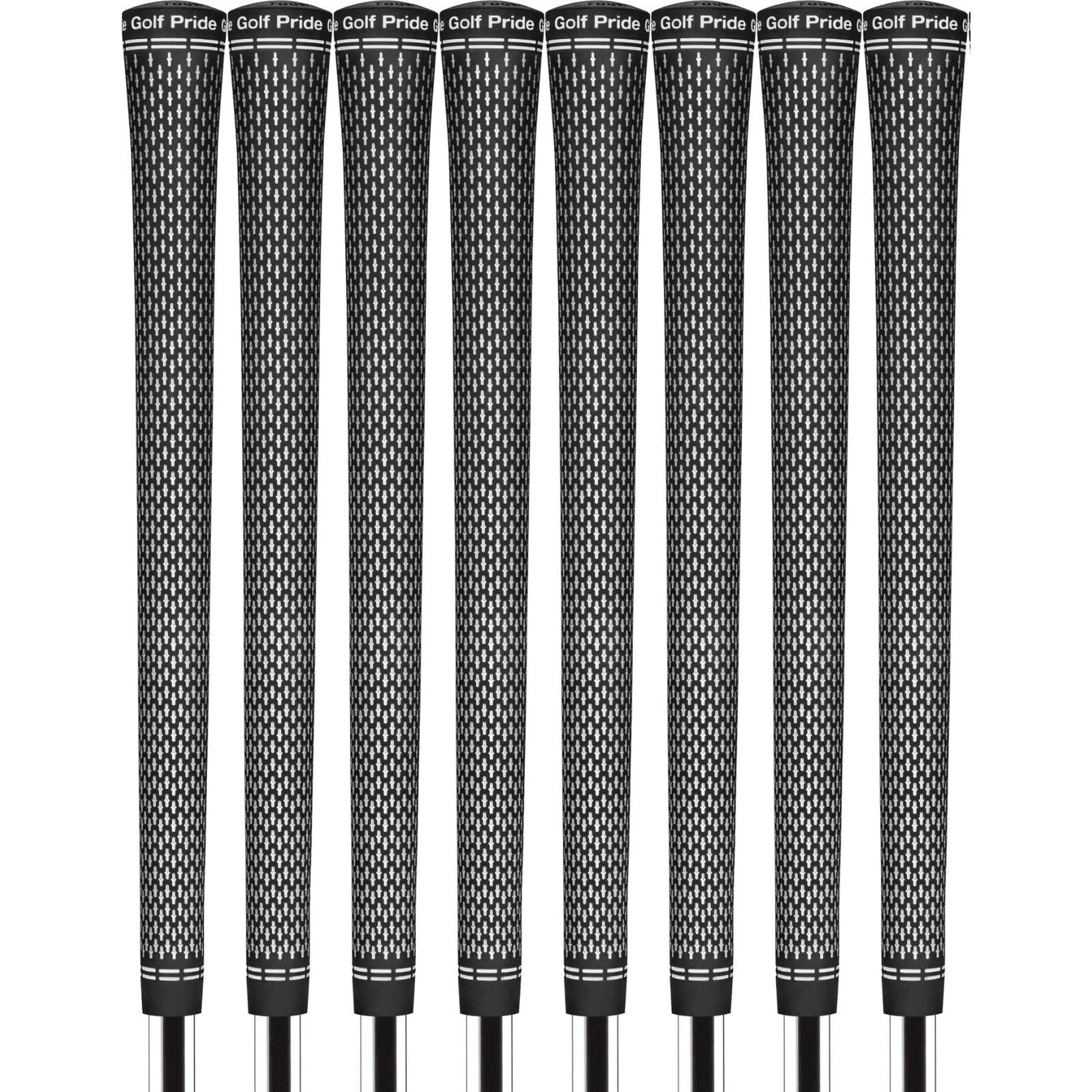 Golf Pride Tour Velvet 360 White Standard Size Grips - Set of 8