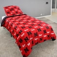 thumbnail image 2 of Nebraska Cornhuskers 3 Pc Reversible Cotton Comforter Set, 1 Comforter, 2 Shams, Queen, 2 of 8