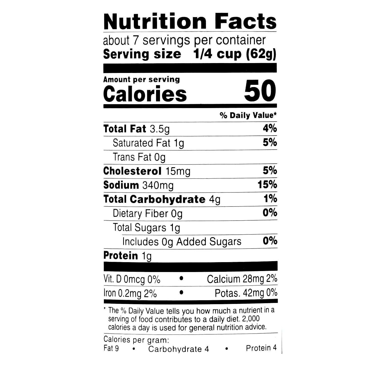 Ragu Alfredo Sauce Nutrition Label Nutrition Ftempo