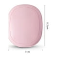 thumbnail image 4 of USB Hand Warmer Charging Portable Pebble Hand Warmer Single Side Heating, 4 of 5