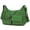 Green, variant on BadPiggies Nylon Shoulder Bag for Women Waterproof Crossbody Purse Casual Handbag with Adjustable Strap - Orange