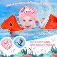 thumbnail image 4 of Kids Swim Cap Soft Silicone Swim Cap Waterproof Compatible Beginner Toddlers, 4 of 5