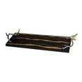 thumbnail image 3 of A and B Home A&B Home Alvada Black Lilliana Wood Tray, 3 of 5