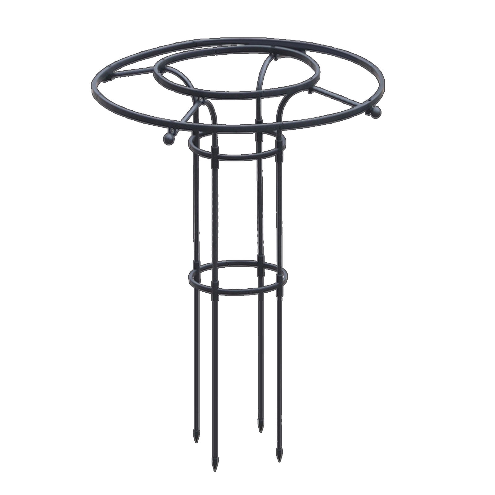 Benzara BM148472 Blue Metal Flower Garden Stake - Walmart.com