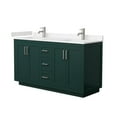 thumbnail image 2 of Wyndham Collection Wcf2929-60D-Vca-Mxx Miranda 60" Free Standing Double Basin Vanity Set -, 2 of 7