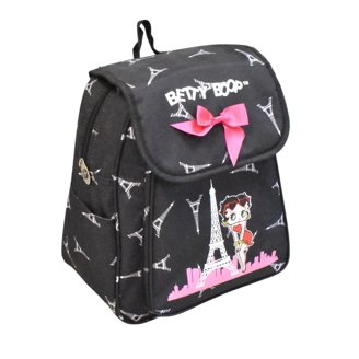 Betty Boop Black and Pink Lips Backpack Betty Boop Sexy Leg Lips Mini Backpack Purse - Walmart.com main image 3