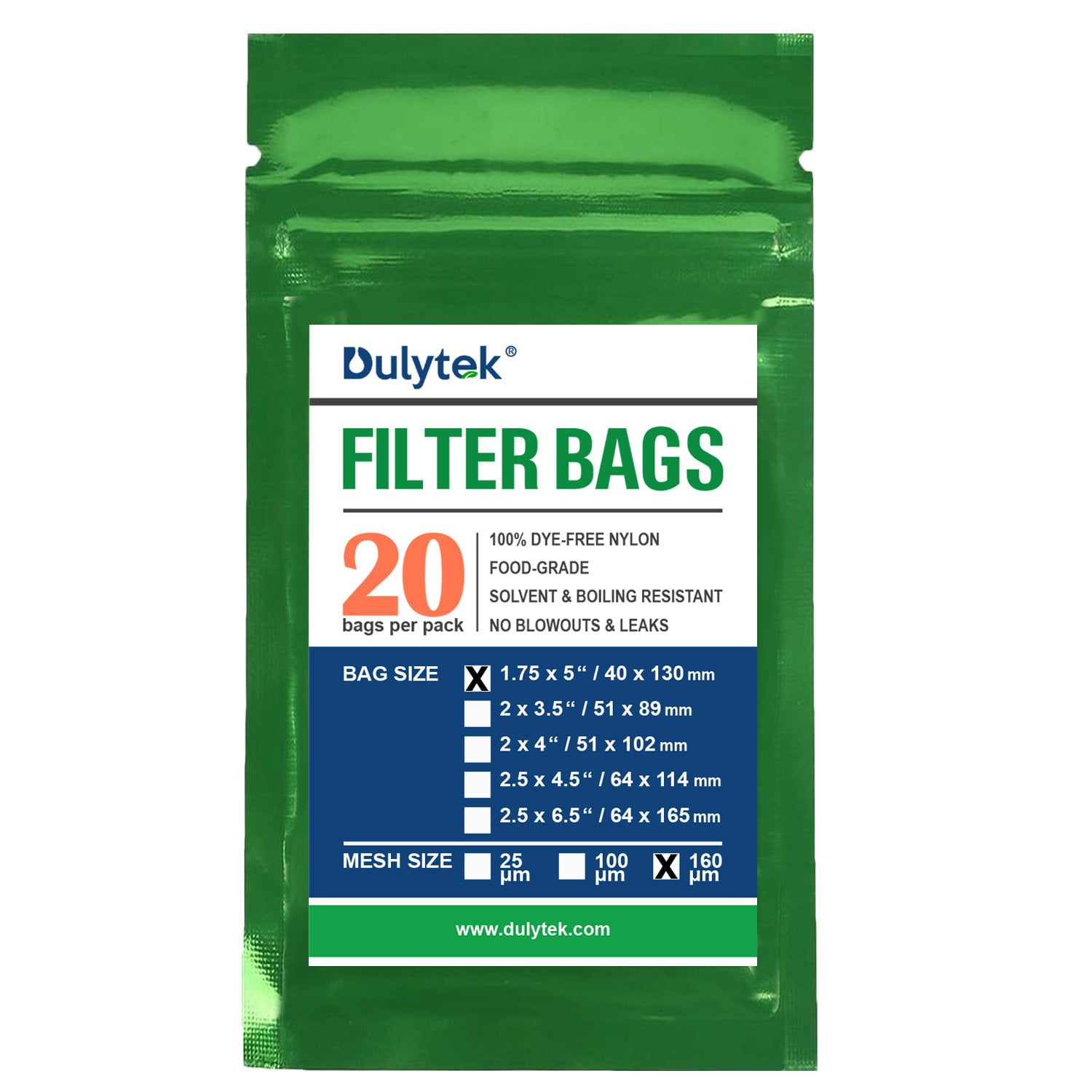 Premium Nylon Tea Home Brewing Aquariums Filter Press Screen Bags Zero Blowout All Micron & Sizes Available 1.75 x 4 Ablaze 10 Pack 
