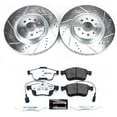 thumbnail image 3 of PowerStop Front Z36 Truck & Tow Carbon-Fiber Ceramic Brake Pad and Drilled and Slotted Rotor Kit Fits: Select Models K7302-36, 3 of 9