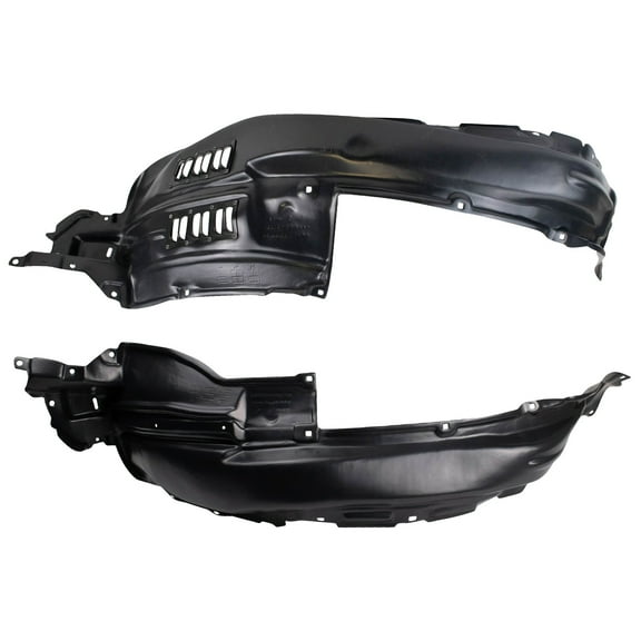 TRQ Front Inner Fender Liner Set Fits Select 2010-2013 Toyota 4Runner TO1248165 TO1249165