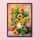 thumbnail image 3 of Cuadros Decorativos Kit de punto de cruz de 11 quilates florero de girasol bordado impreso juegos de Tmvgtek embutido en tela, 3 of 9