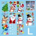 thumbnail image 6 of 155 Pieces White Snowflake Window Clings for Glass Windows Christmas Decorations Indoor - DIY Snowflakes Vinyl Clings Window Decal Stickers Winter Wonderland Holiday Xmas Ornaments Decorations, 6 of 6