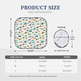 thumbnail image 3 of Daiia Cute Transport 2PCS Car Windshield Sun Shade, Foldable Sun Shield for Car Front Window, Auto Sun Blocker Visor Protector Universal for Truck SUV Pickup-Medium, 3 of 7