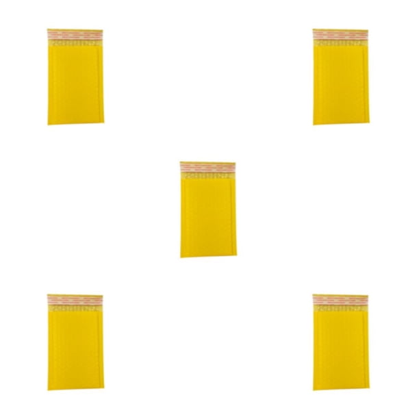 Matsuzay Paquete de 30 piezas de sobres para envíos de burbujas, sobres de entrega confiable con forro de burbujas, amarillo Type2 NO2