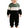 thumbnail image 6 of Linfrsh Toddler Infant Baby Boy Clothes Outfit Long Sleeve Sweatshirt Fall Winter Clothes for Toddler Baby Boy, 6 of 8