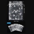 thumbnail image 2 of REGALWOVEN Heart Printed Organza Bags, Mini Pouches for Jewelry, Candy, Perfume, and Cosmetics Silver White 4.72"x3.5", 2 of 6