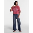 thumbnail image 2 of No Boundaries Tom Petty American Girl Graphic Boyfriend Tee, Women's XXS-XXL, 2 of 5