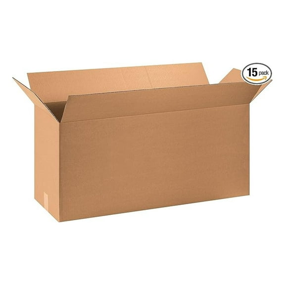 36 x 12 x 16-Inch Corrugated Shipping Boxes – Heavy Duty Long Boxes for Packaging, Moving, Storage