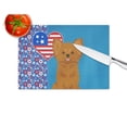 thumbnail image 4 of Longhaired Red Chihuahua Glass Cutting Board Large 12 in x 15 in, 4 of 5