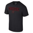 thumbnail image 2 of Men's Colosseum Black Wisconsin Badgers Color Pop Active Blend T-Shirt, 2 of 3
