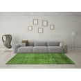thumbnail image 3 of Ahgly Company Indoor Square Abstract Green Modern Area Rugs, 6' Square, 3 of 4