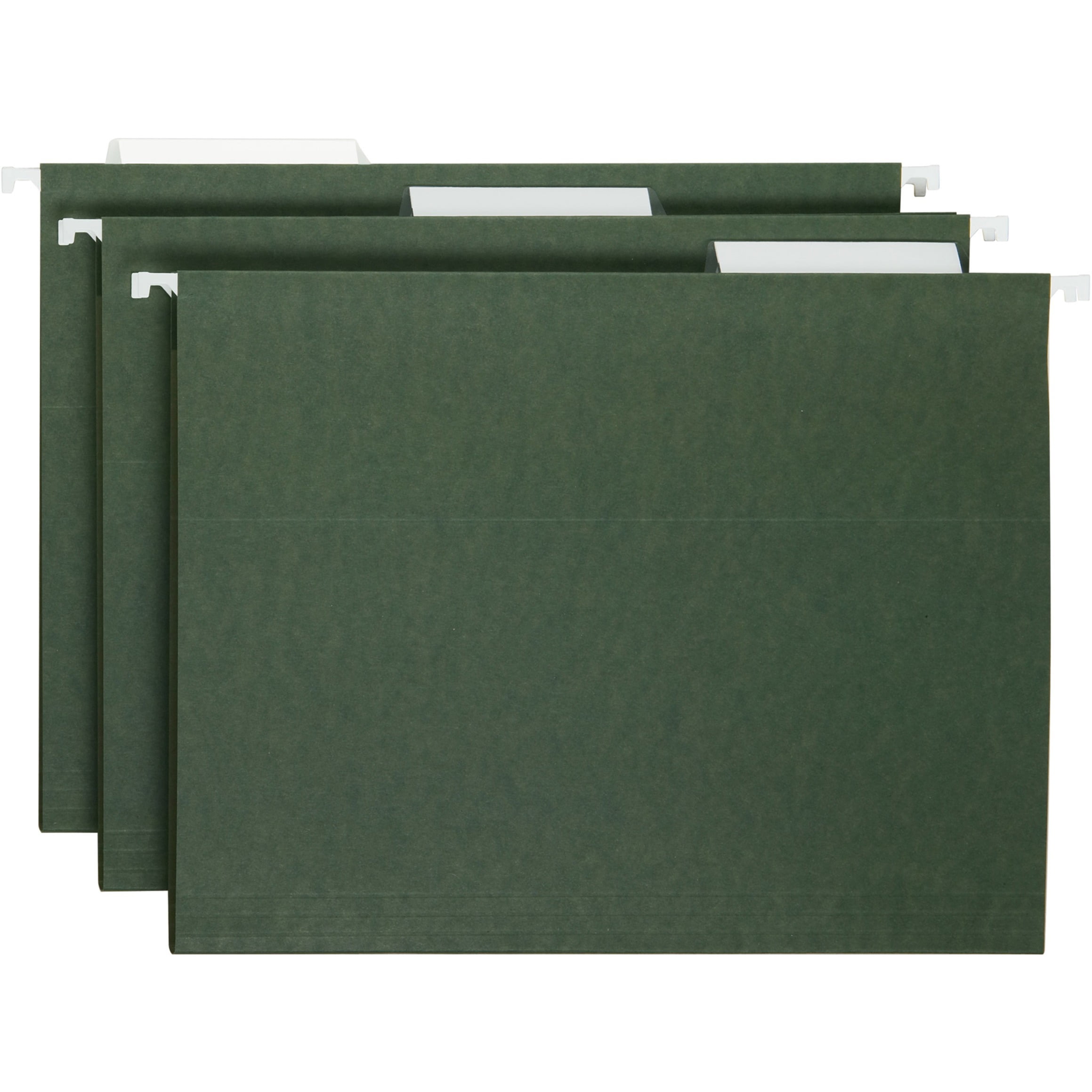 Smead Hanging File Folders with Tab, Standard Green, 25 / Box (Quantity