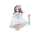 thumbnail image 4 of KOYPTL Lifelike Fashionable Style Doll for Toddlers Kids Ages 3 4 5 6,Gift Box Music Dolls Toy for Soothing Decoration,Suitable for Girls Pretend Play Christmas Stocking Stuffers Birthday Gift-12 in, 4 of 6