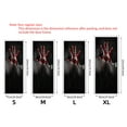 thumbnail image 4 of Halloween Door stickers Fridge Magnets Door Decorations Horror and Weird Window Door Cover Photo Posters Banner Backdrop Halloween Wallpaper Sticker for Front Door Porch, 4 of 15
