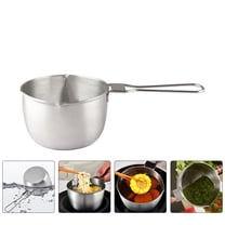 NIYANGLE Small Saucepan Sauce Pan Silver 1Pcs