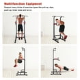 RELIFE REBUILD YOUR LIFE Power Tower Dip Station Adjustable Pull up Bar