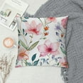 thumbnail image 2 of Creowell Spring Pink Floral Pillow Covers Summer Flowers Throw Cushion Cases for Couch Home Decor, 2 of 5