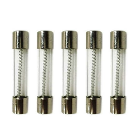 Set of 5 - 4 Amp Slow Blow Fuse 250VHigh Quality Product By Cooper