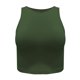 thumbnail image 1 of Gibobby Mujeres Sexy sin mangas de cuello Racerback recortadas Tank Tops Trendy Cute Teen Girls Halter Neck Crop Tops Chaleco(Verde,M), 1 of 5