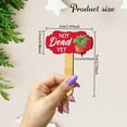 thumbnail image 3 of 15 Pcs Wood Funny Plant Labels 15 Styles 2 Colors Wooden Funny Garden Signs T-Type Plants Tags for Indoor Outdoor Potted Seed Herbs Flowers Patio 7x5cm(2.75x1.96inch), 3 of 6