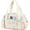 Pink Bow-Beige, variant on Small Gym Bag for Women, Mini  Duffel Bag with Wet Compartment,  Bow , Cute Workout Yoga Dance Tote (Black)