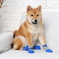 thumbnail image 2 of Visland 4Pcs/Set Dog Cat Boots Shoes Socks with Adjustable Waterproof Breathable and Anti-Slip Sole All Weather Protect Paws, 2 of 5