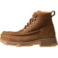 thumbnail image 4 of Men's Twisted X MXCC001 CellStretch 6" Composite Toe Work Boot Distressed Saddle Full Grain Oiled Leather 11.5 W, 4 of 5