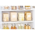 thumbnail image 6 of Stackable Pantry Bin with Handles - Storage Bin for Organizing Kitchen Cabinets, Fridge, or Freezer - Made in USA, 6 of 8