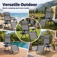 thumbnail image 7 of Alvantor 2-Pack Zero Gravity Lounge Chairs, Portable Recliner Beach Camping Patio Outdoor Folding Lounge Chair with Pillow & Cup Holder, 7 of 7