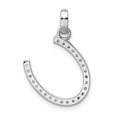 thumbnail image 4 of FB Jewels Sterling Silver Rhodium-plated CZ Pendant, 4 of 4