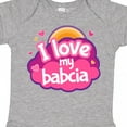 thumbnail image 4 of Inktastic I Love My Babcia Girls Girls Baby Bodysuit, 4 of 5