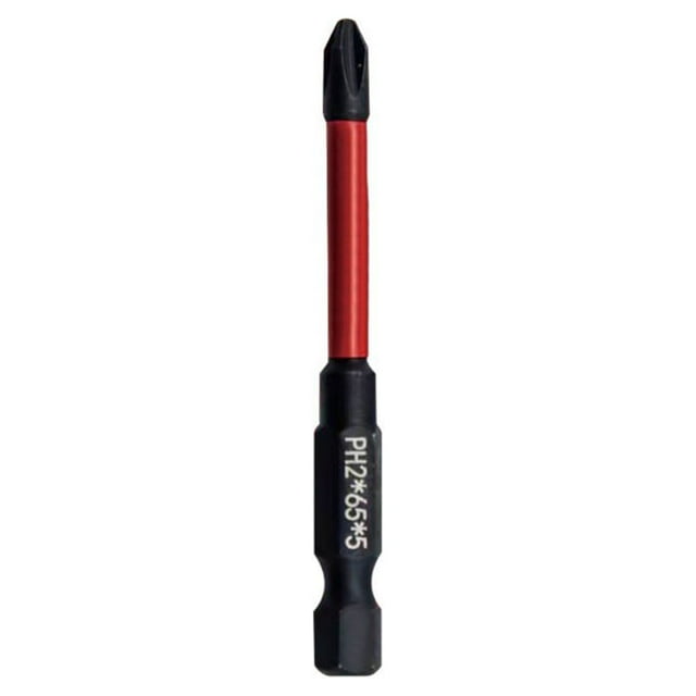 HRC61 Degree Magnetic Cross Screwdriver Bits PH2 Multipurpose Impact Drill Bits